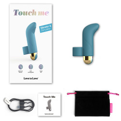 Love to Love Vibro de doigt Touch Me Love to Love Bleu
